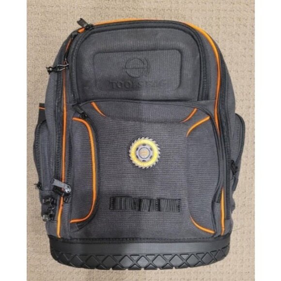 Tool Bag Backpack, 75 Pockets & Loops Heavy Duty Tools Organizer Bags/HVAC Tool - Picture 1 of 4